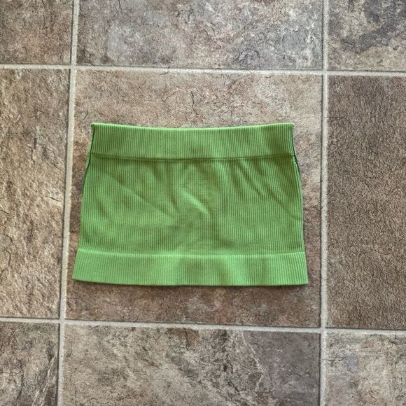 Free People Intimately Bandeau Green Size M/L - Picture 4 of 7